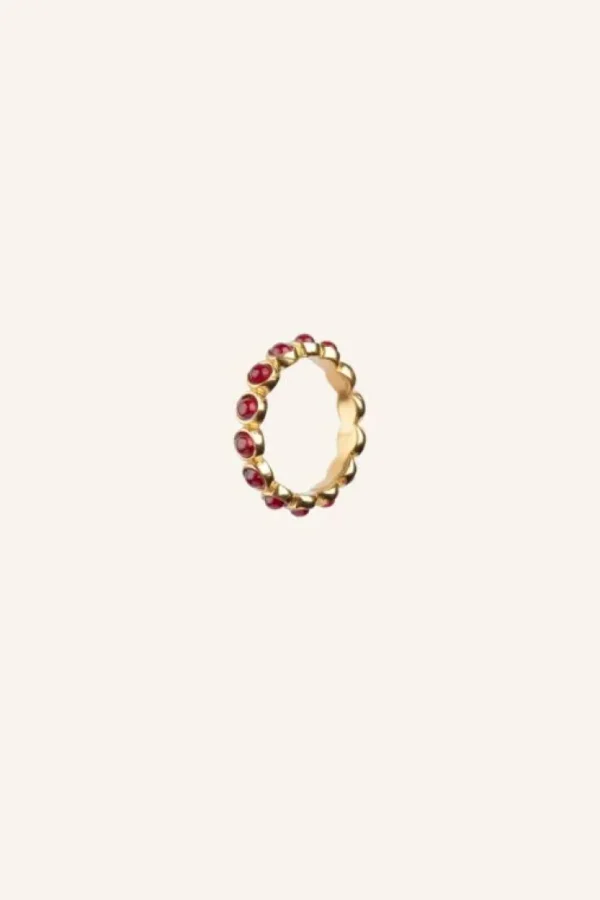 noah ring | candy red-By bar Cheap