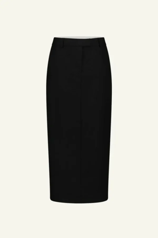 noora skirt | jet black-By bar New