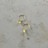 PD leave hoop earring | -By bar Hot