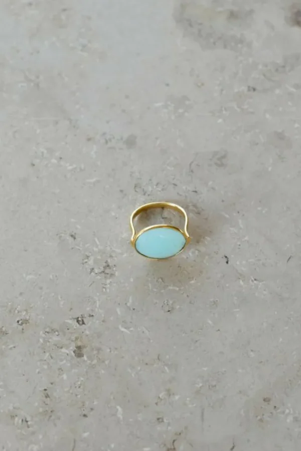 PD OVAL RING | light blue-By bar Best