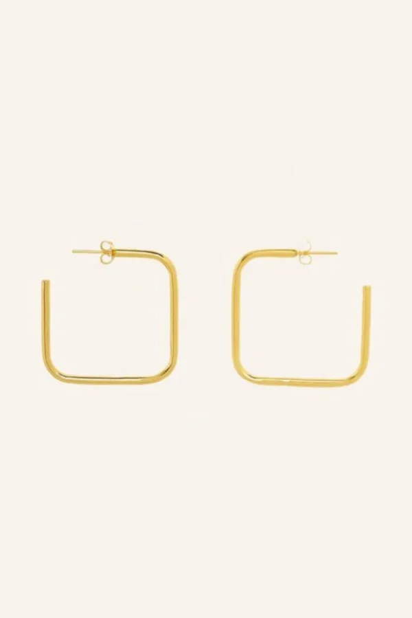 pd squared earring M | -By bar Best