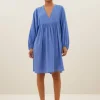 philou athia dress | sapphire blue-By bar Fashion