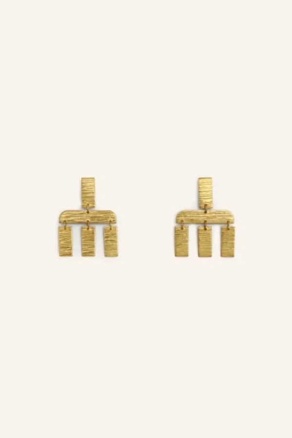 puck single earring | -By bar New