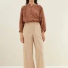 randy lurex stripe pants | copper lurex stripe-By bar Clearance