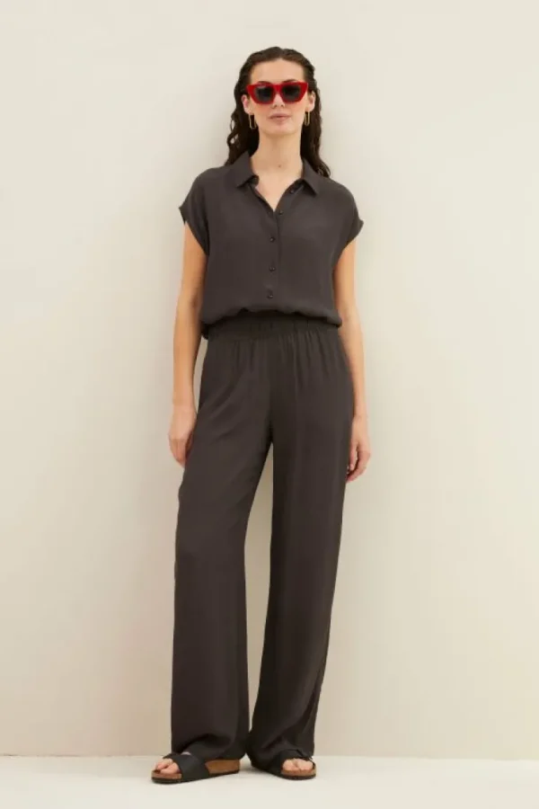 robyn viscose pants | cafe noir-By bar Clearance