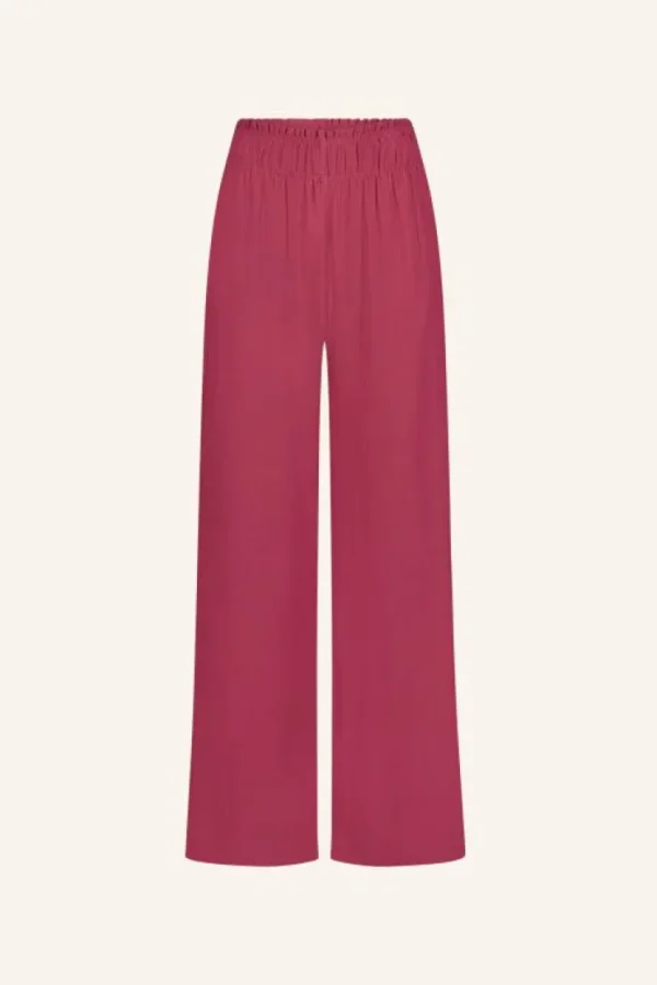 robyn viscose pants | cerise-By bar Clearance