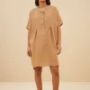 tais linen dress | -By bar Store