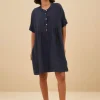 tais linen dress | -By bar Shop