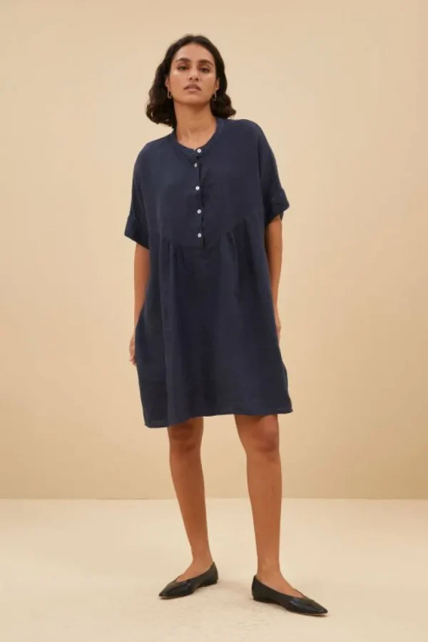 tais linen dress | -By bar Shop