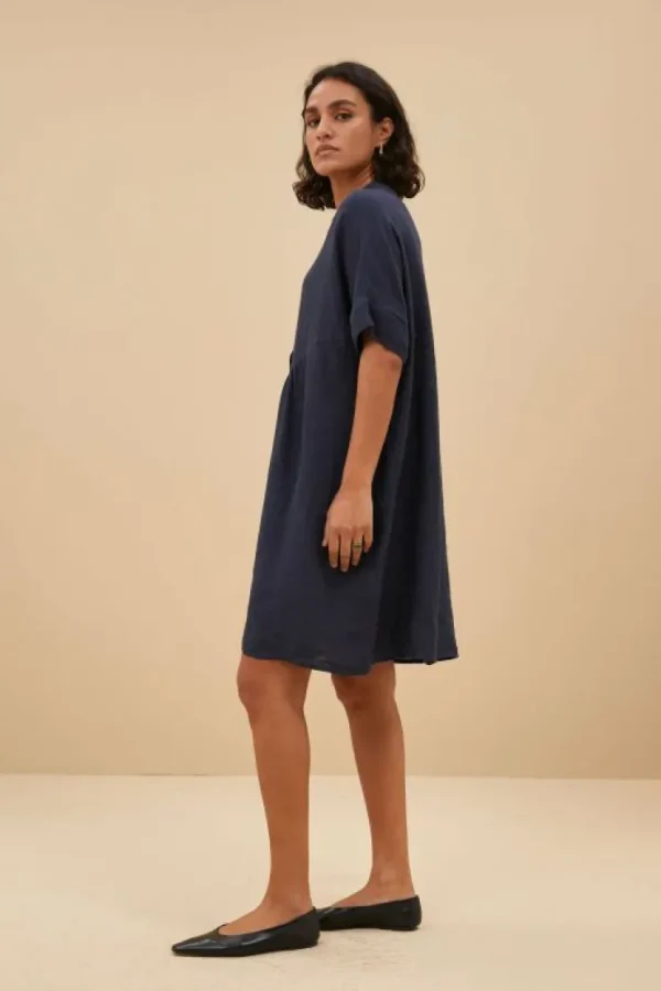 tais linen dress | -By bar Shop