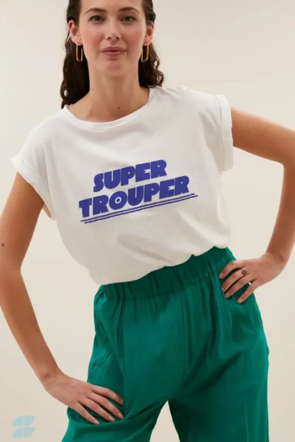 thelma super trouper top | off white-By bar Online