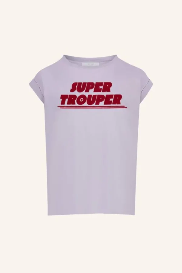 thelma trouper top | pastel lilac-By bar Store