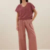 tyler slub top | bright plum-By bar Store