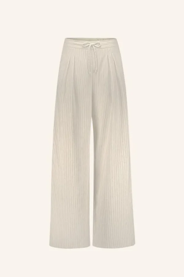 uma pants | sand stripe-By bar Cheap