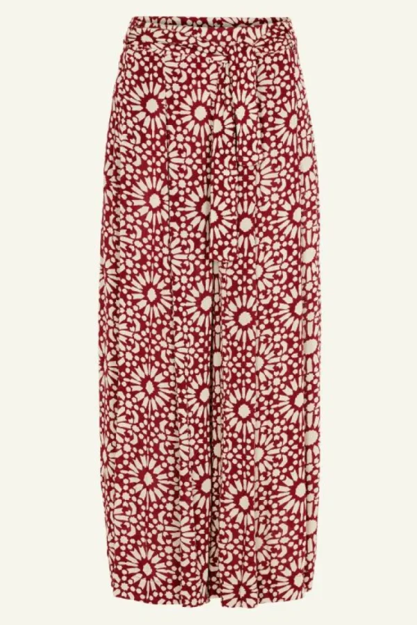 wanda sunflower pant | sunflower print-By bar Sale