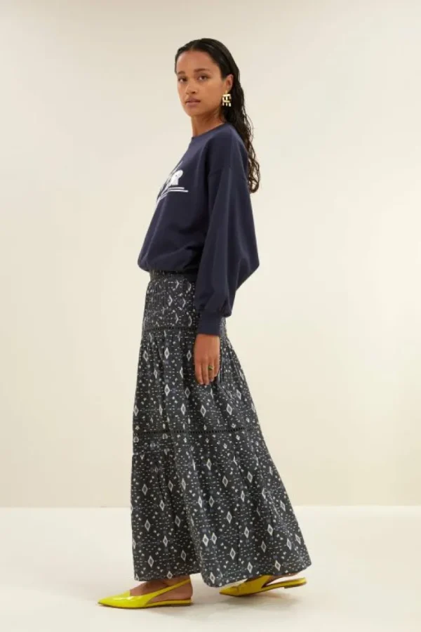 xena midnight ikat skirt | midnight ikat-By bar Shop